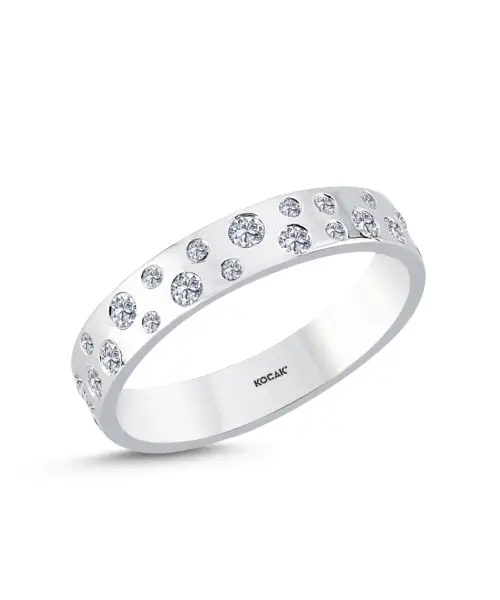 0.56 Karat Pırlanta Tasarım Alyans