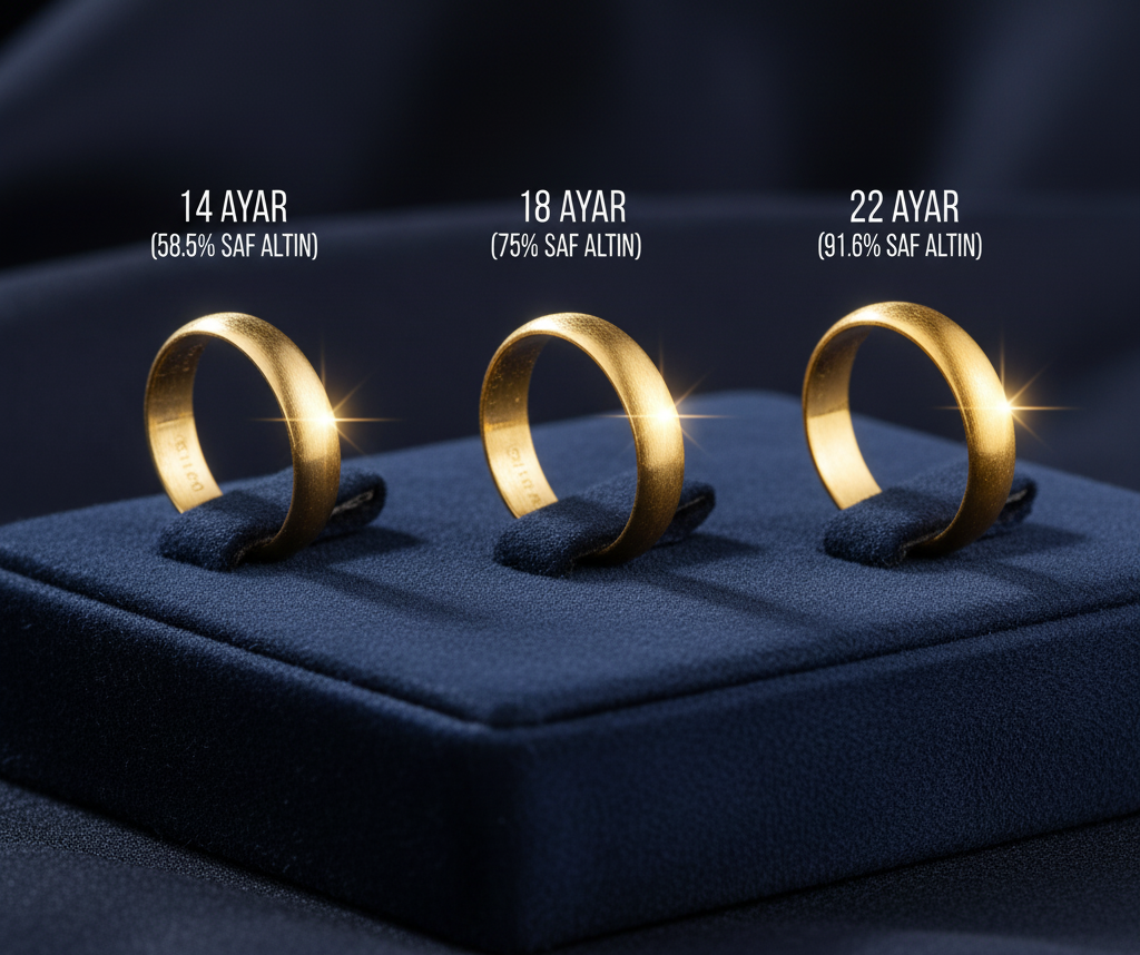 Ankara Efe Gold Kuyumculuk'tan şık bir altın yüzük modeli
