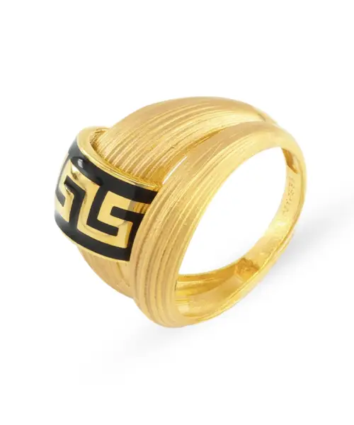 14 Ayar Versace Tasarım Fantezi Yüzük